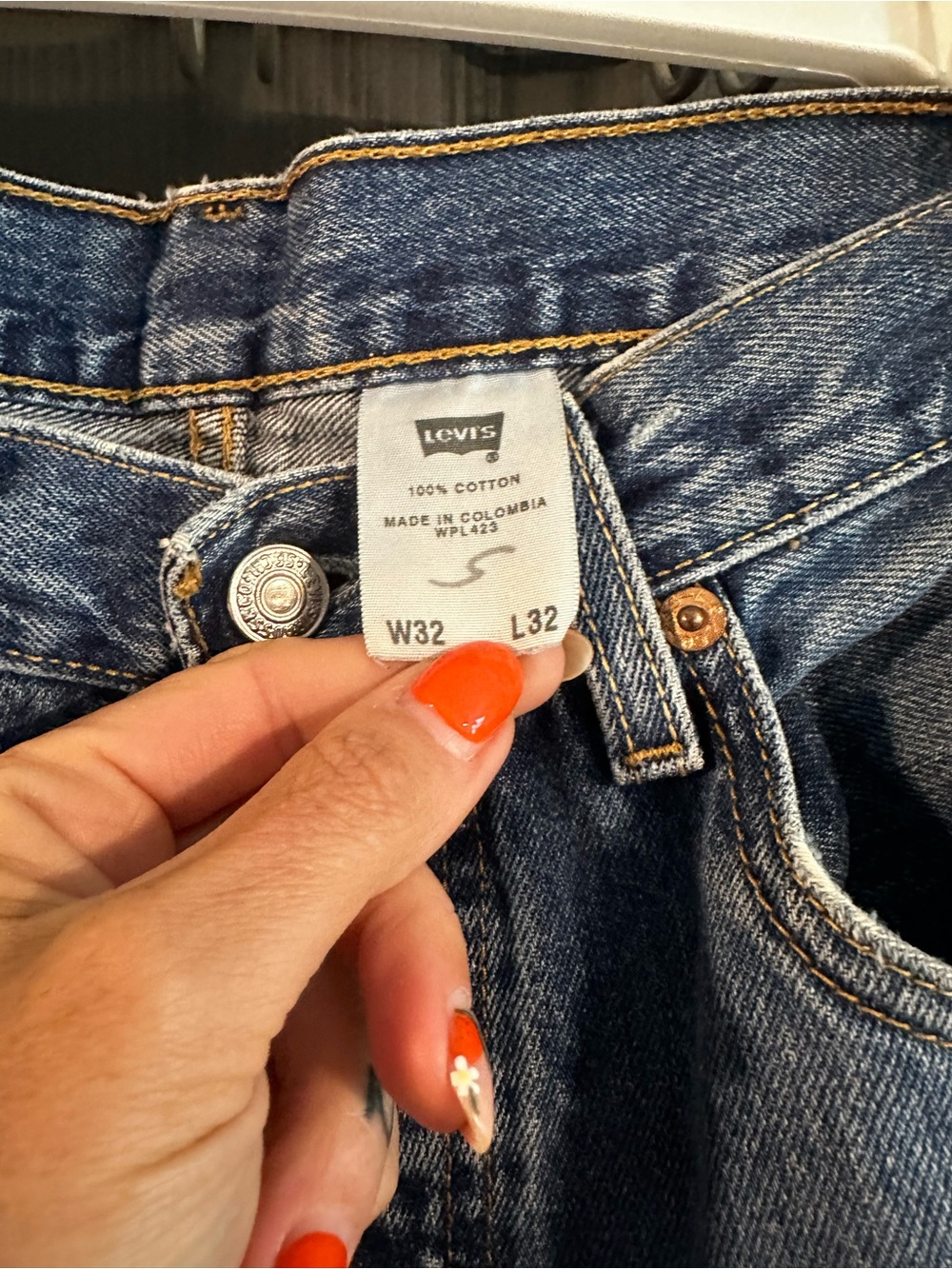 VINTAGE 2002 Levi’s 501’s Sz 32/32 - Picture 4 of 6